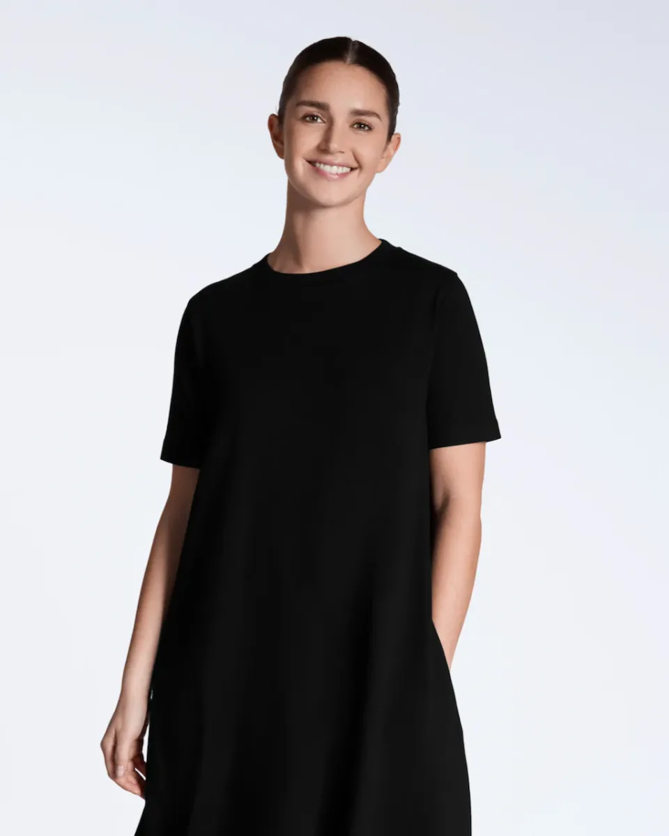 Long Line Organic T-Shirt Dress 2
