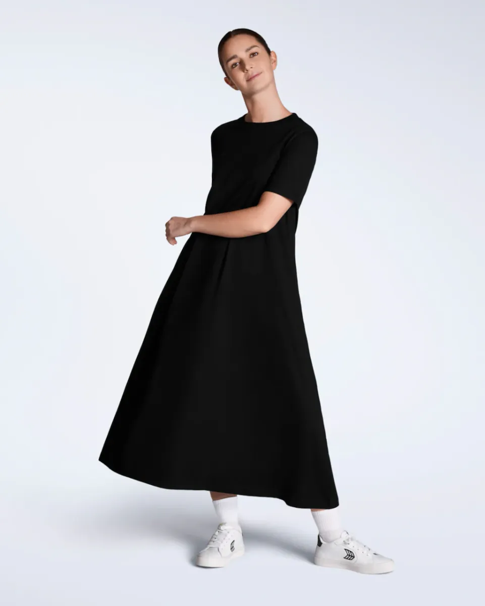Long Line Organic T-Shirt Dress 3