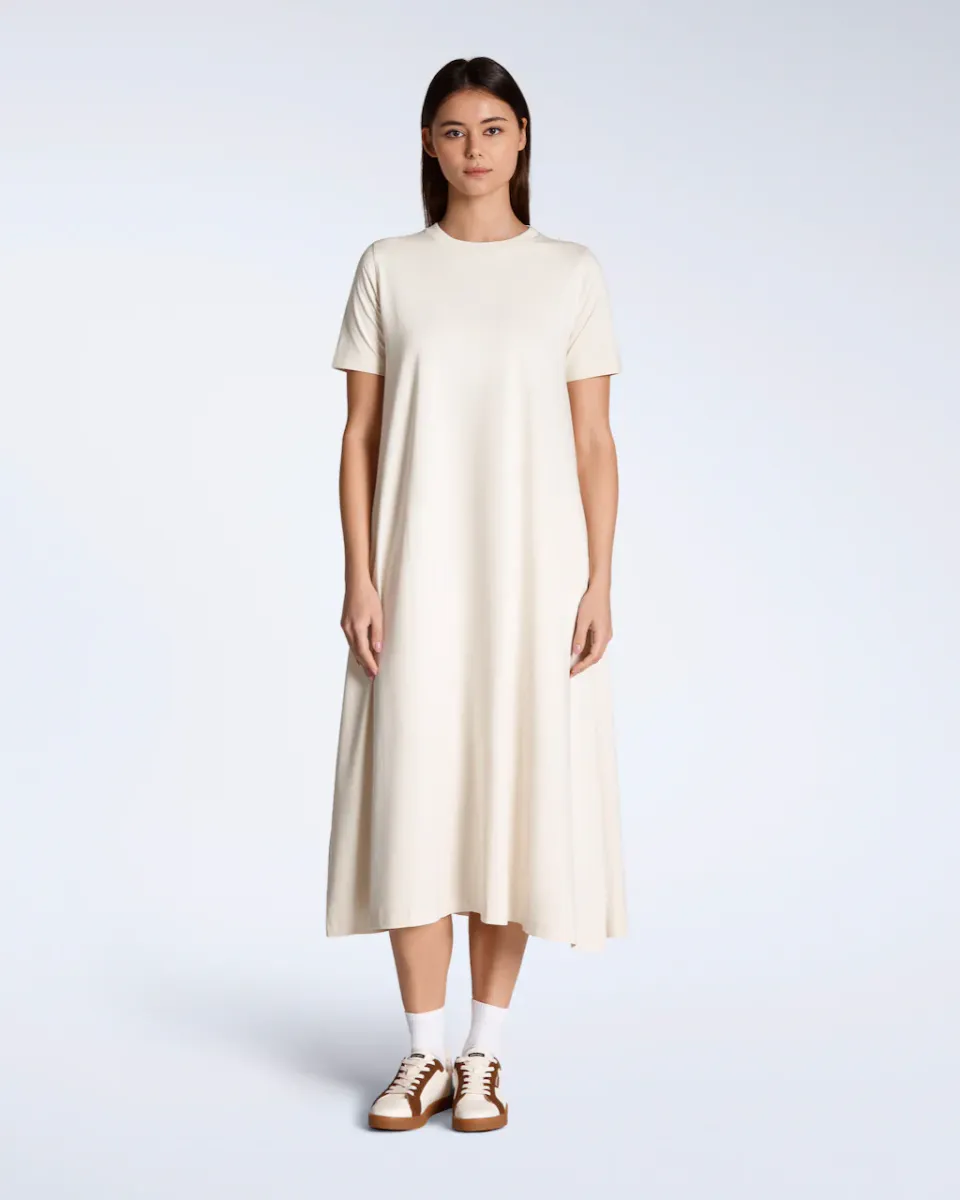 Long Line Organic T-Shirt Dress 7