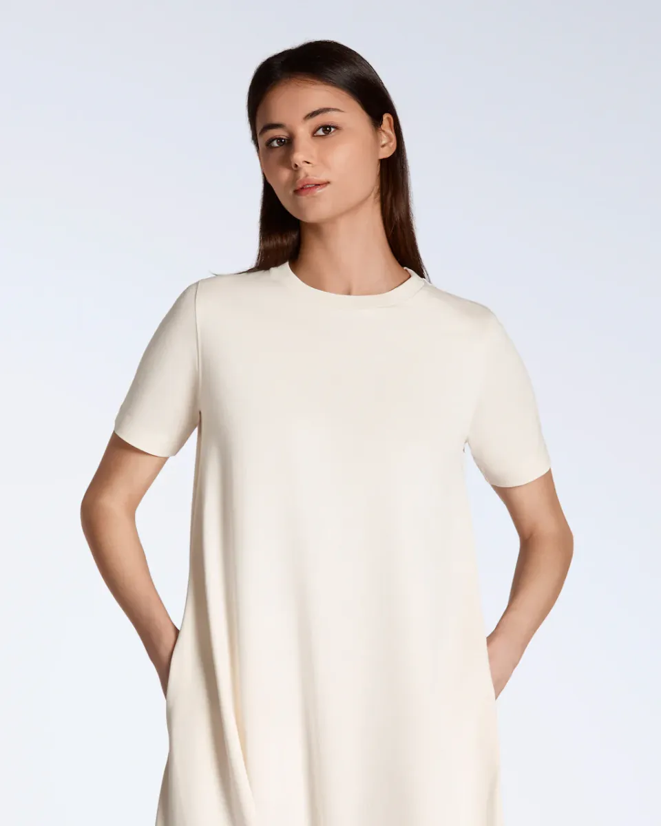 Long Line Organic T-Shirt Dress 8