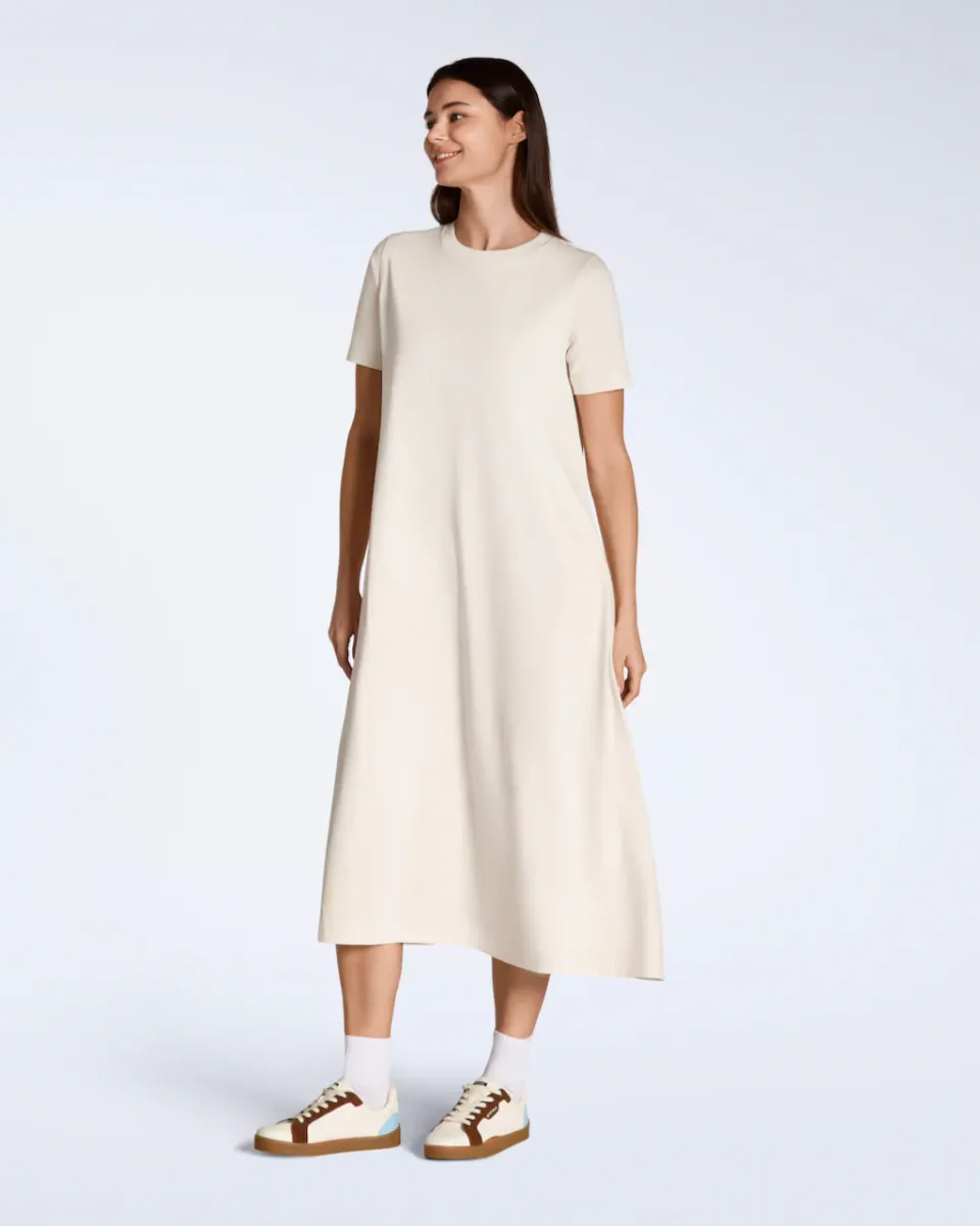Long Line Organic T-Shirt Dress 9