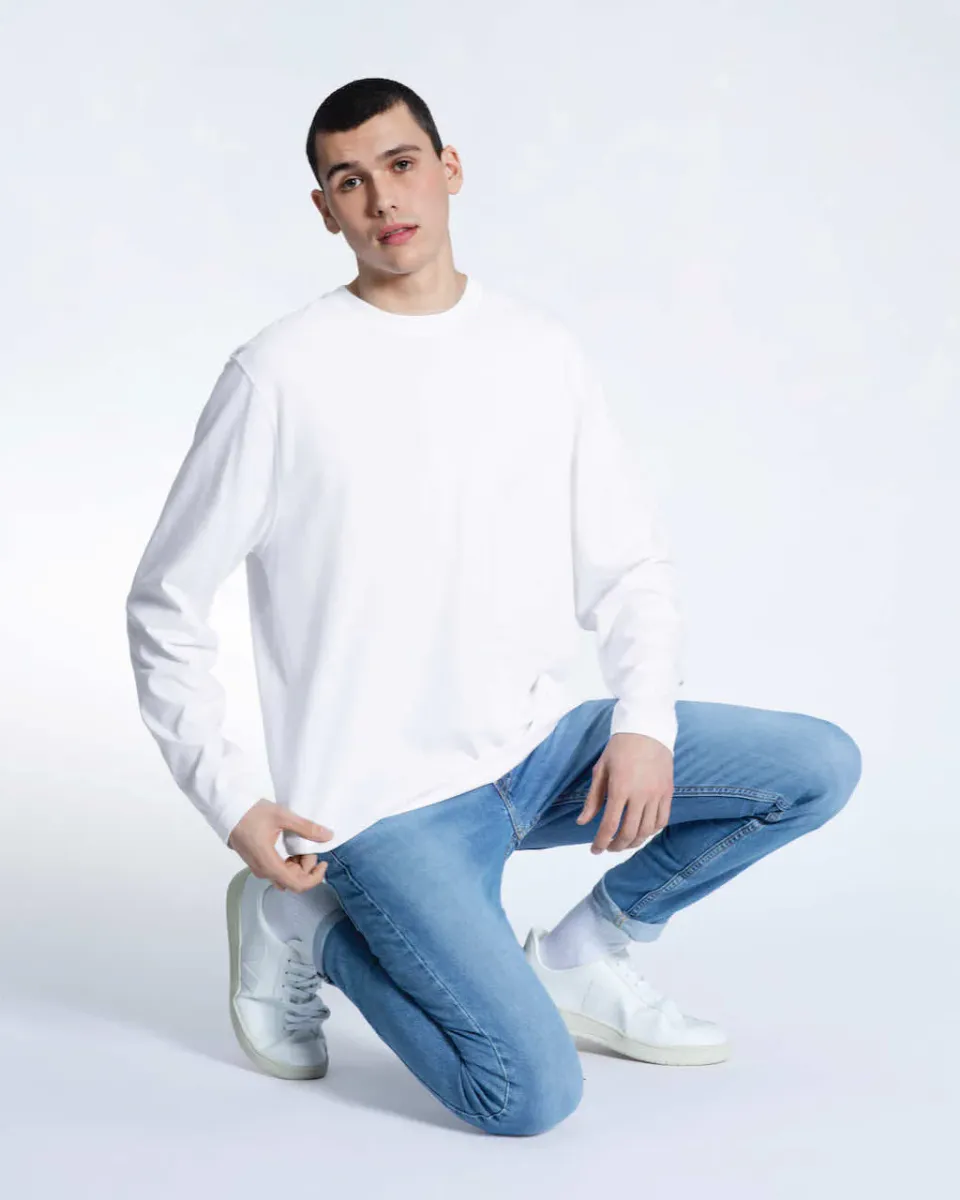 Oversized Long Sleeve Organic T-Shirt 3