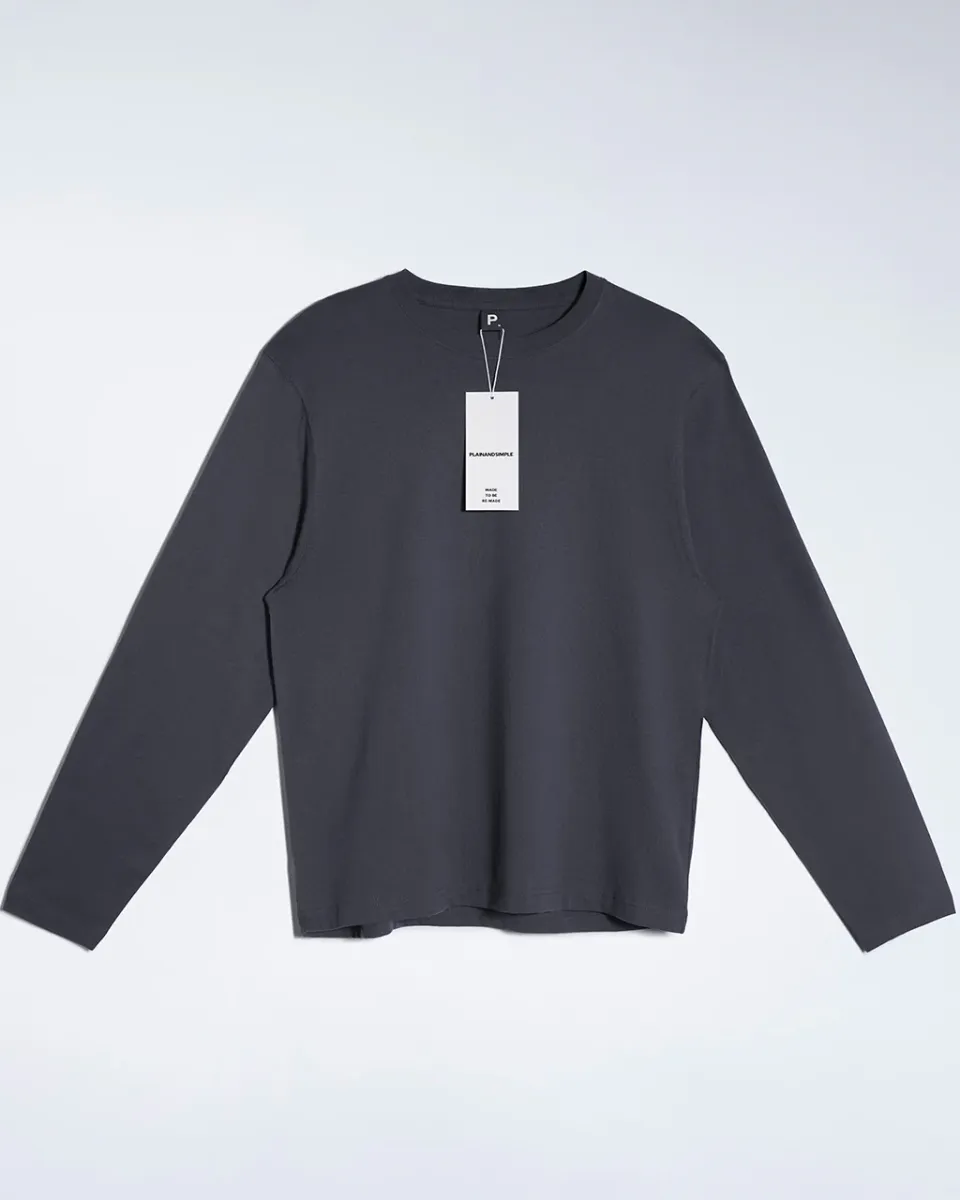 Oversized Long Sleeve Organic T-Shirt 44