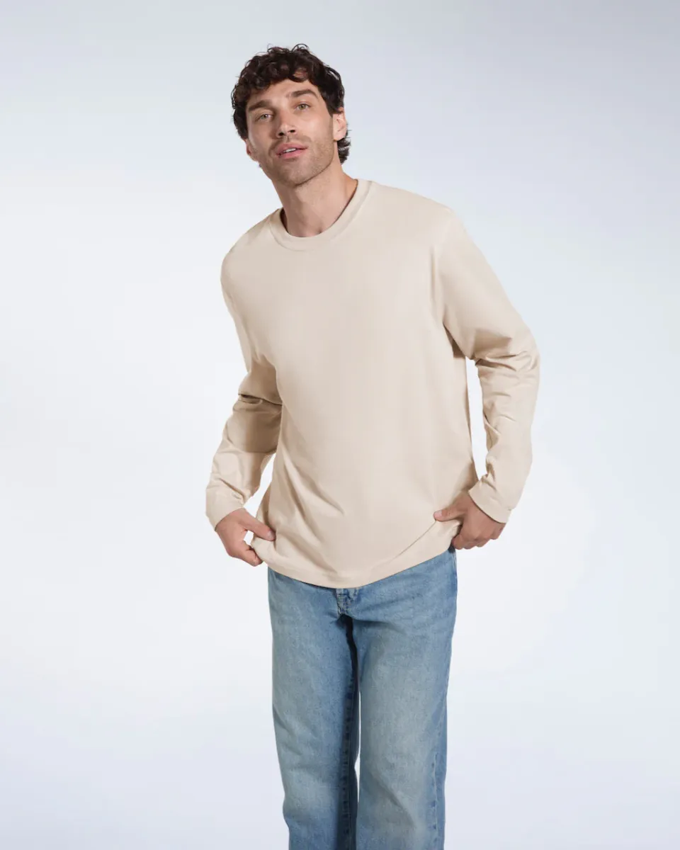 Oversized Long Sleeve Organic T-Shirt 49