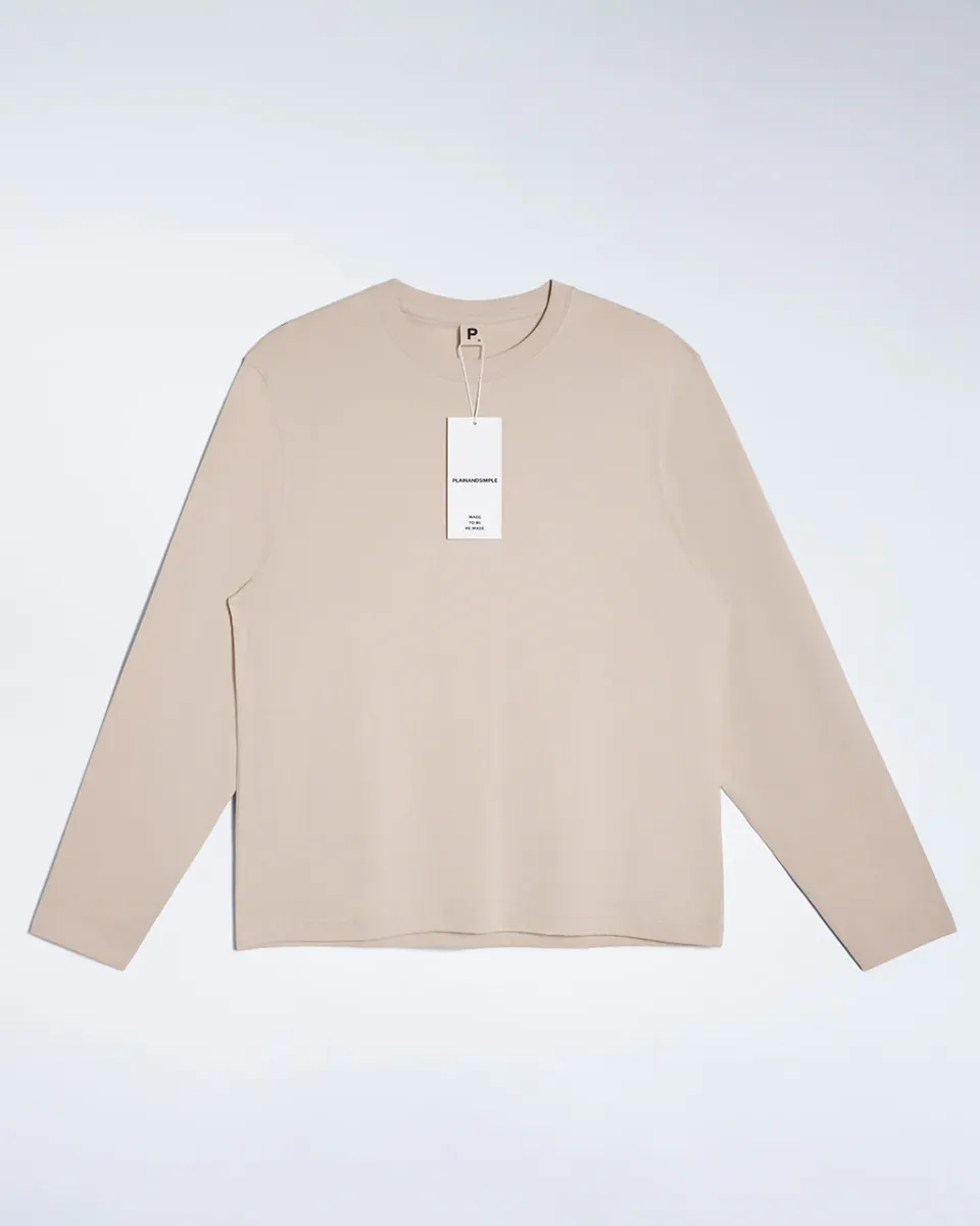 Oversized Long Sleeve Organic T-Shirt 53