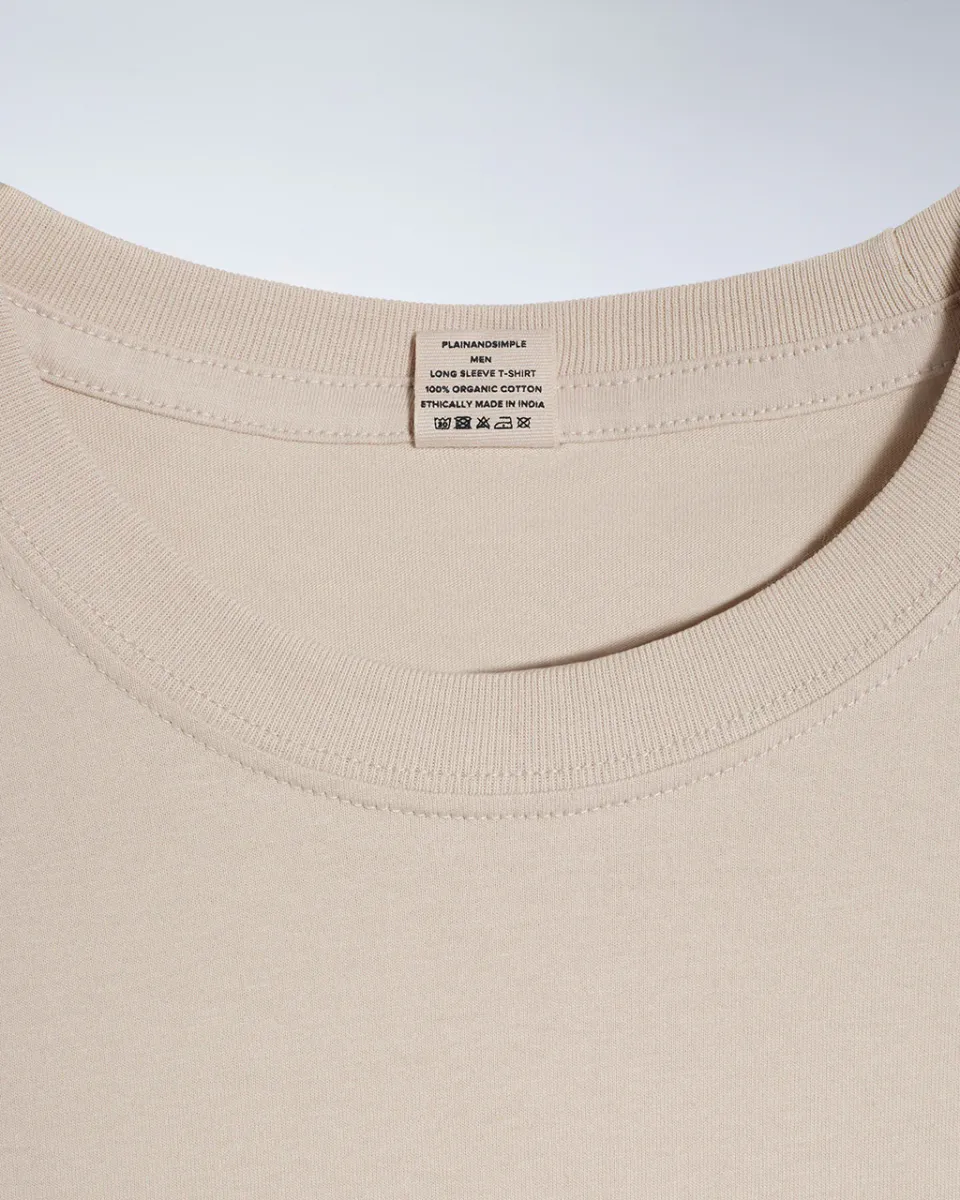 Oversized Long Sleeve Organic T-Shirt 54