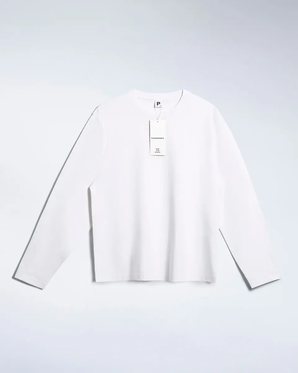 Oversized Long Sleeve Organic T-Shirt 7