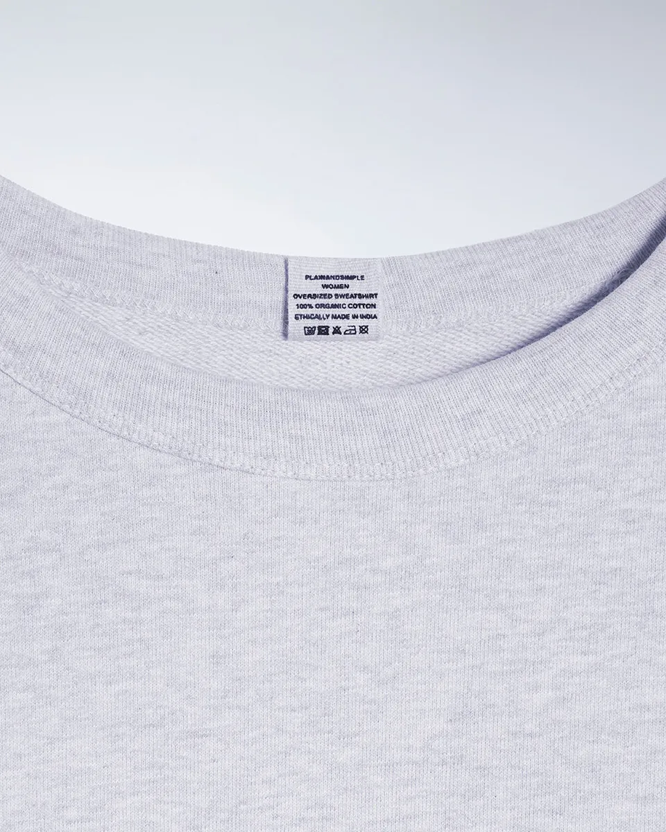 Oversized Organic Sweatshirt 17