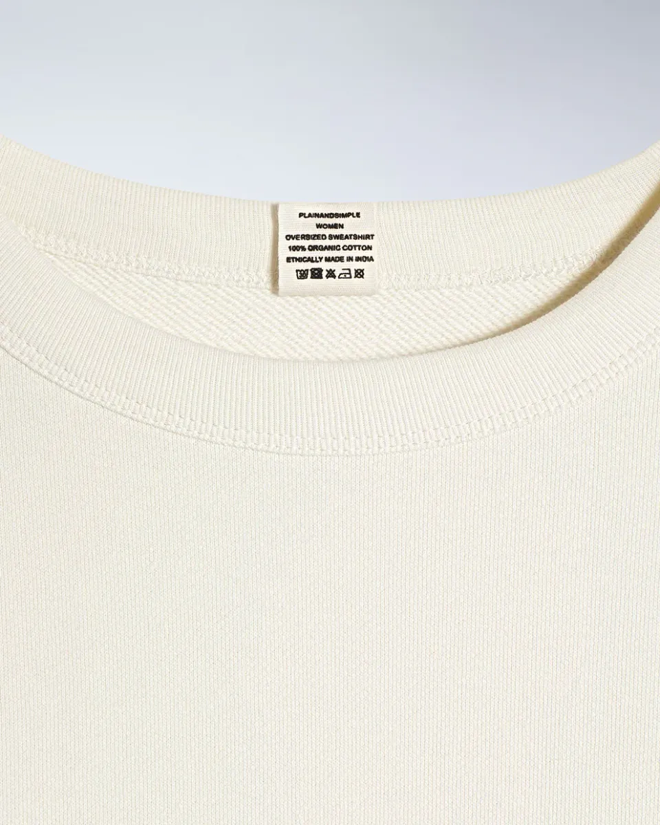 Oversized Organic Sweatshirt 26