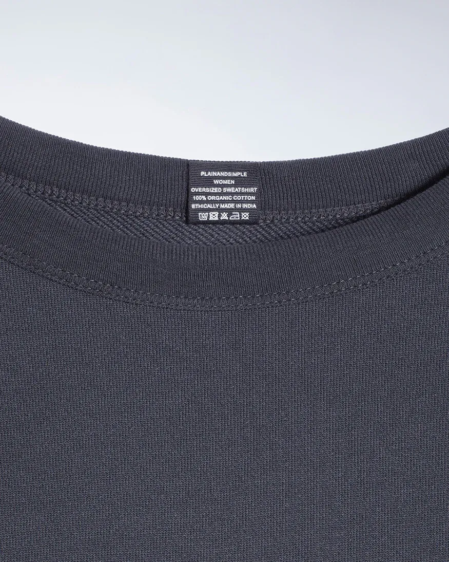 Oversized Organic Sweatshirt 34