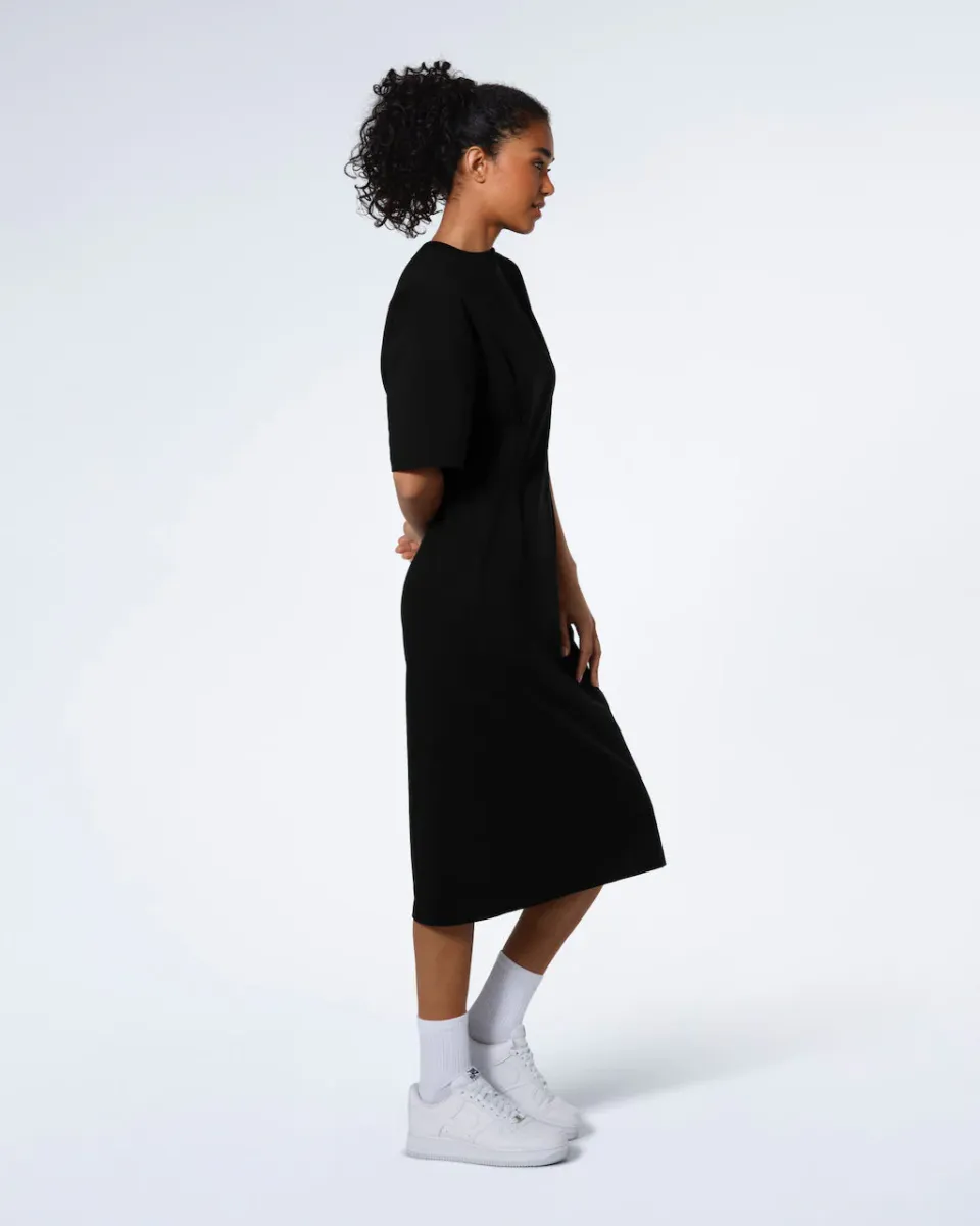 Pleated Waist Organic T-Shirt Dress 5