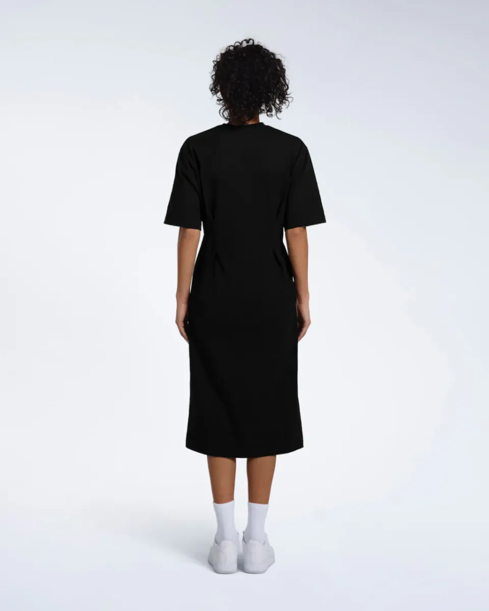 Pleated Waist Organic T-Shirt Dress 6