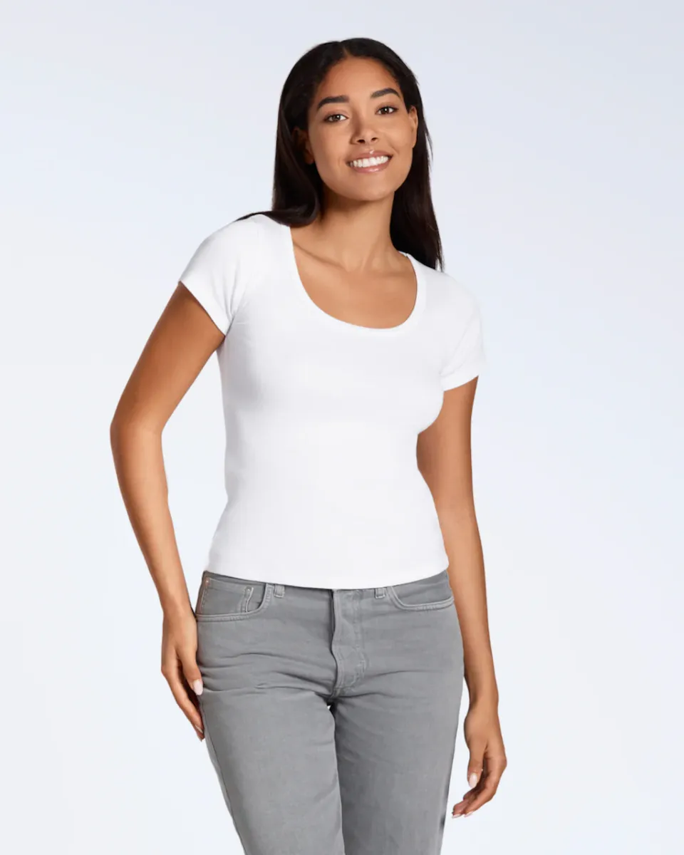 Scoop Neck Organic T-Shirt 4
