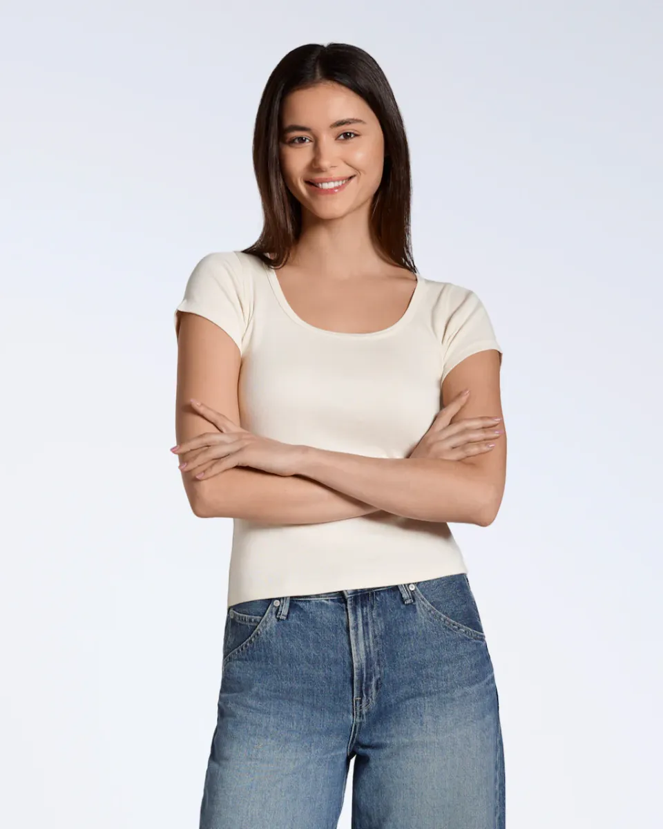 Scoop Neck Organic T-Shirt 9