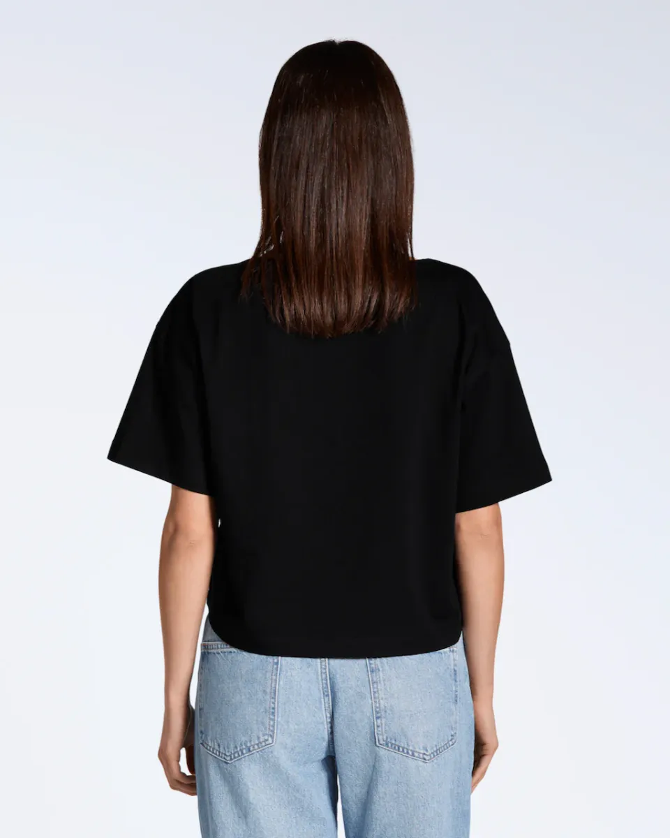 Wide Boat Neck Organic T-Shirt 12