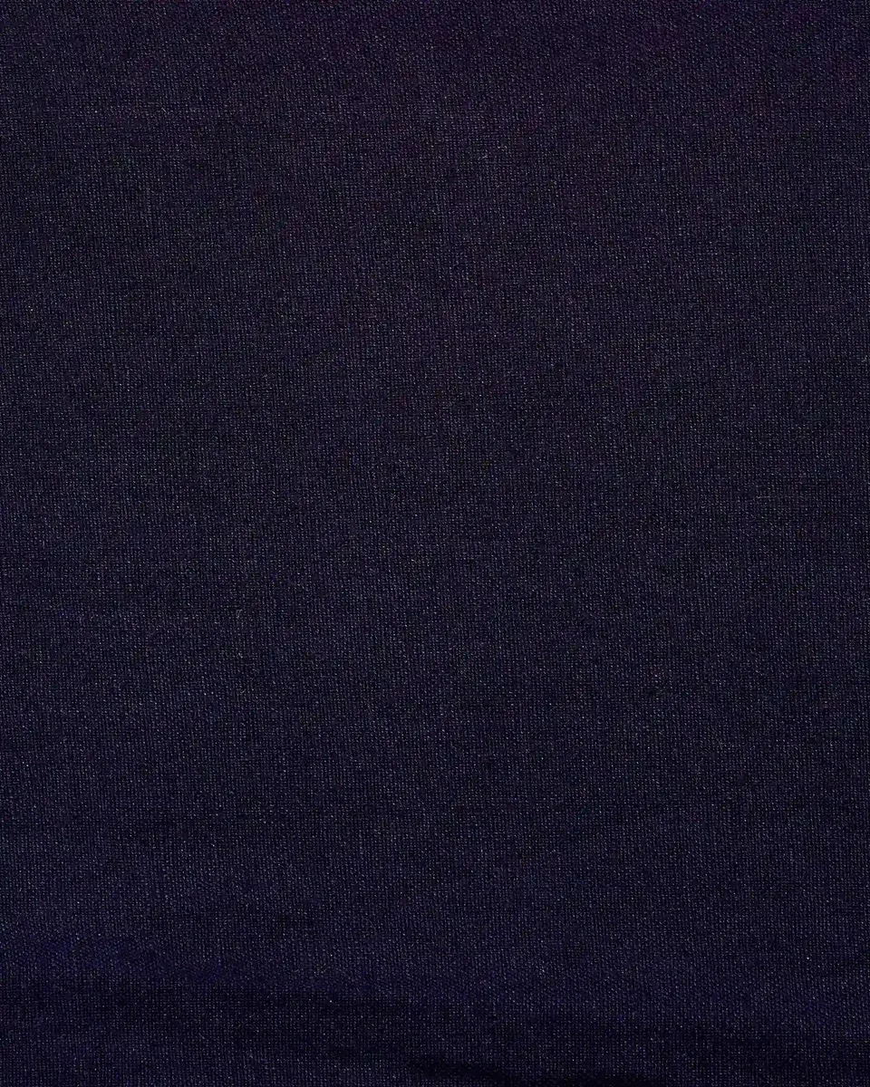 Canvas Cropped Trousers No.17 in Ink Blue 7