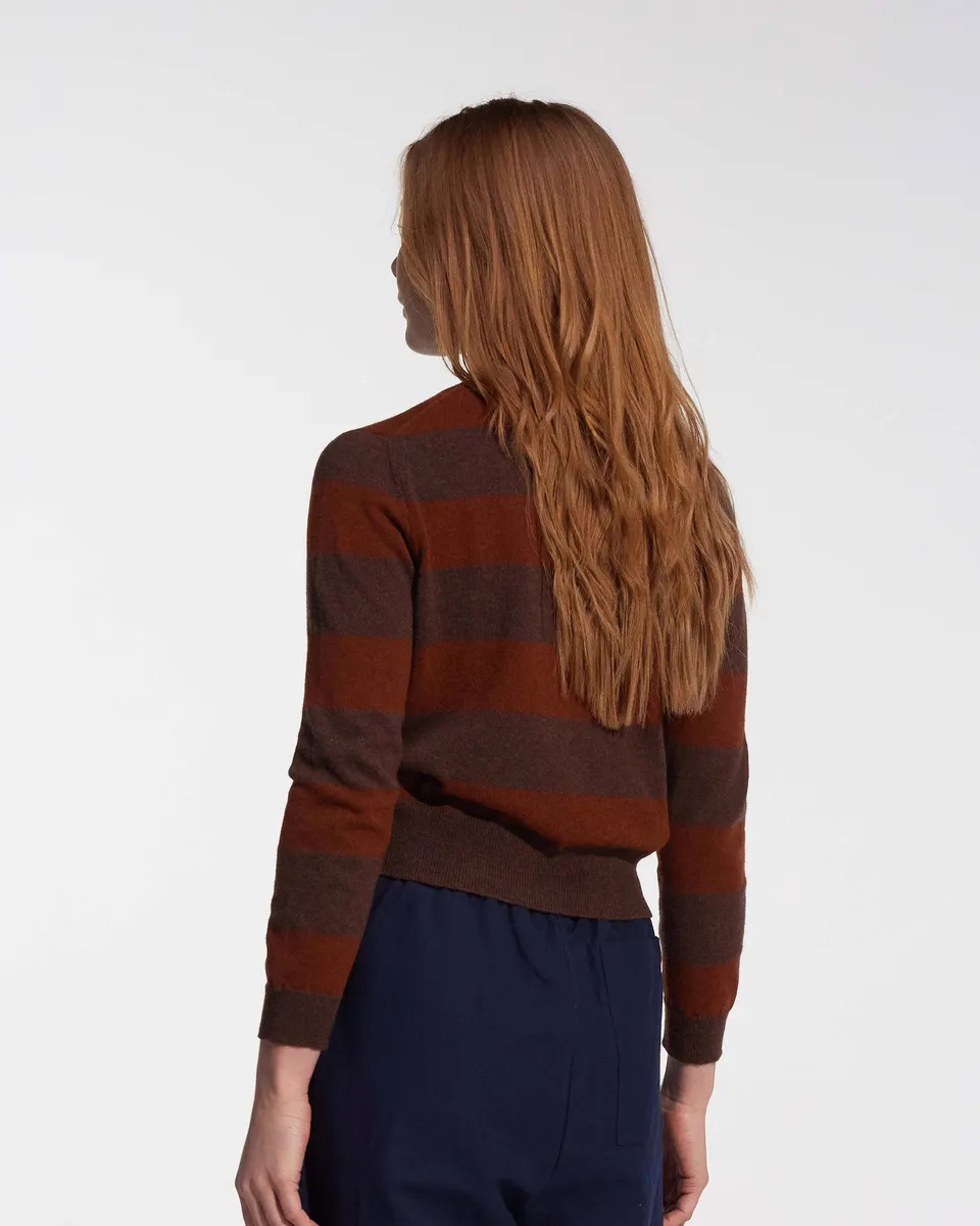 Merino Cardigan in Foxtail 4
