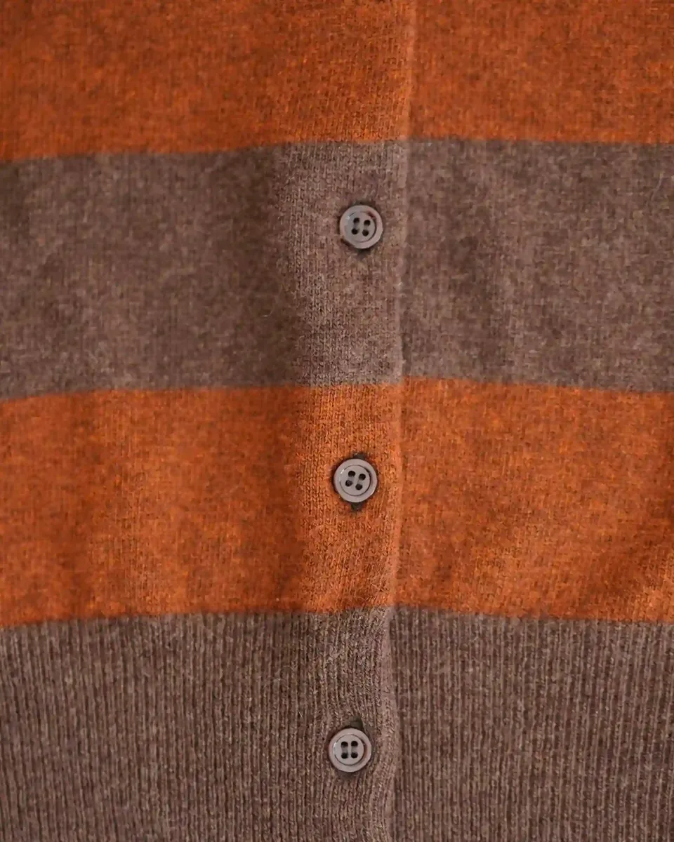 Merino Cardigan in Foxtail 6