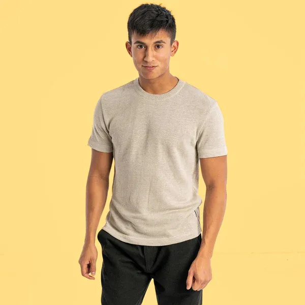 BEL AIR 100% Organic Hemp Knit T-Shirt (OC Thread) (100% Biodegradable)