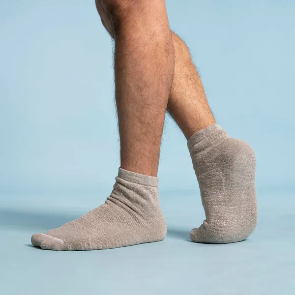 CHESHIRE 99% Organic Linen Terry Socks (99.95%-100% Biodegradable)