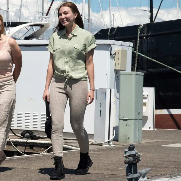 L.A. 100% Organic Hemp Leggings Lounge Pants (Organic Elastic) (100% Biodegradable)