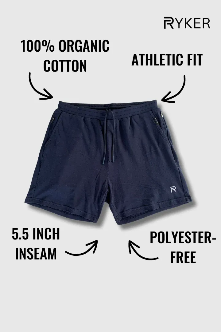 The Apex Short (100% Organic Cotton + 100% Merino Wool Liner) - 2 Pack Bundle 13