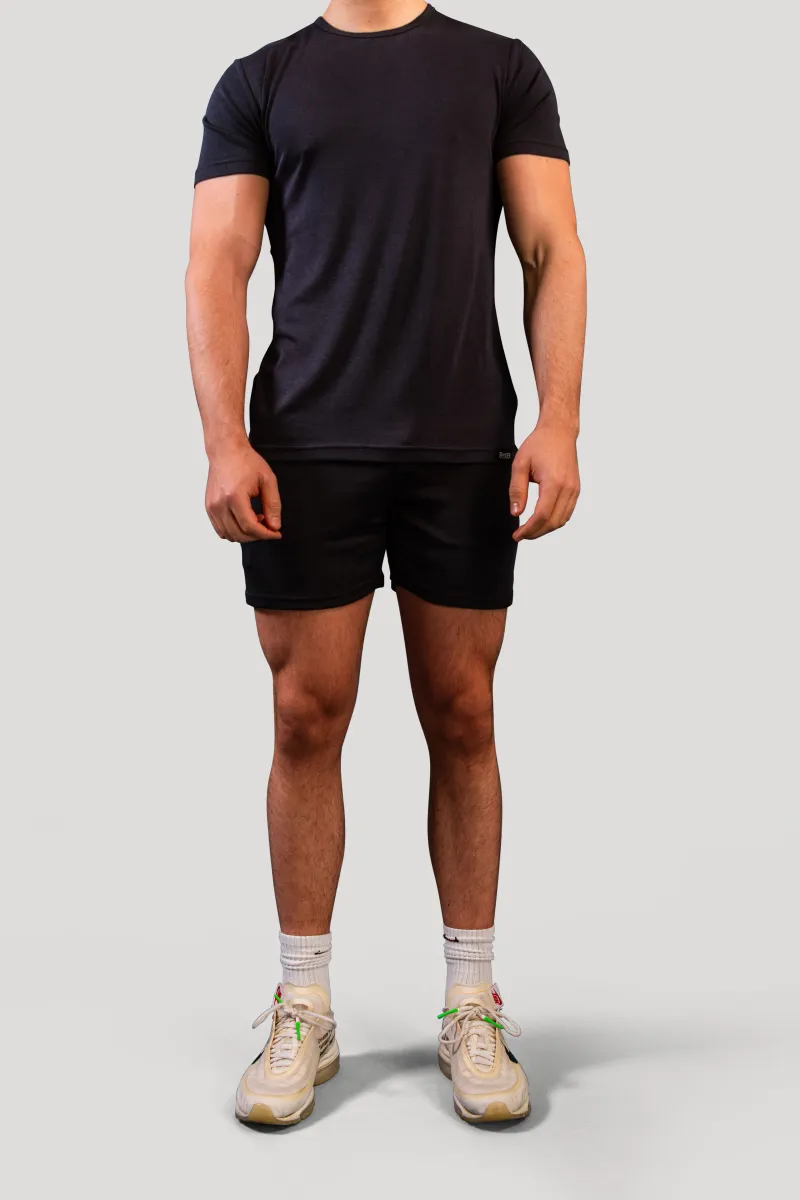 The Apollo 100% Merino Wool Shorts - Ocean - 5.5" 3