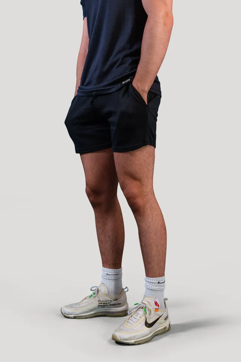 The Apollo 100% Merino Wool Shorts - Ocean - 5.5" 4