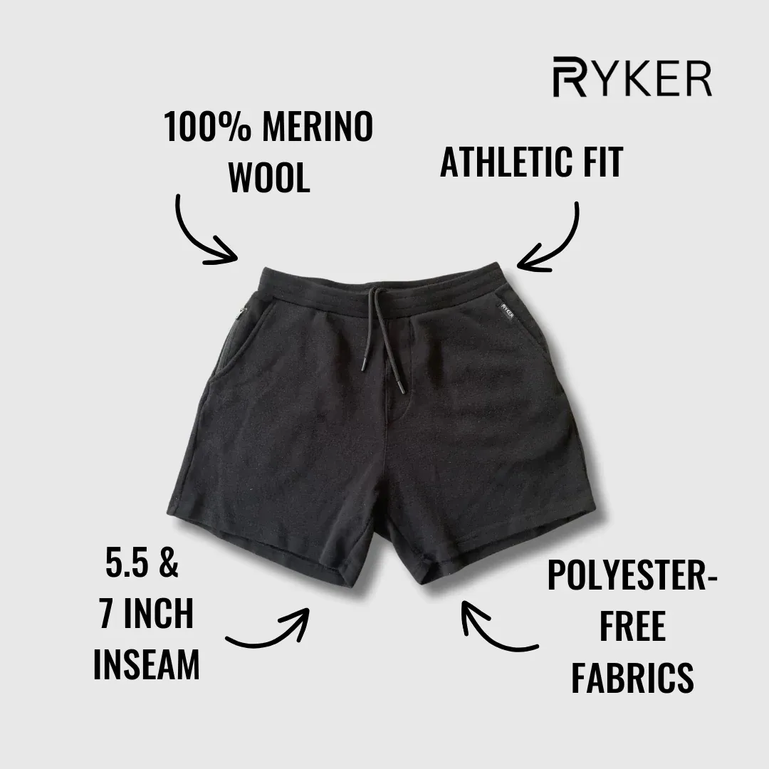 The Apollo 100% Merino Wool Shorts 3