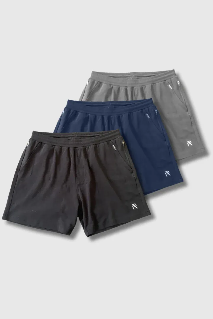 The Ares Short (100% Organic Cotton) - 3 Pack