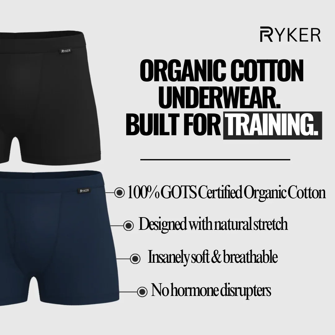 The Atlas 100% Organic Cotton Boxer Brief - 4 Pack 4