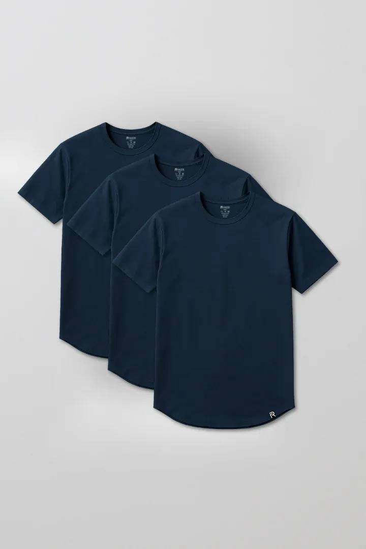 The Essential Gym Tee - 100% Organic Cotton - 3 Pack 2