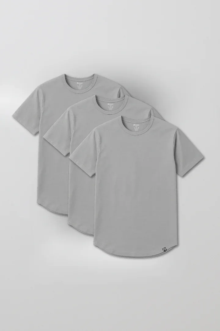 The Essential Gym Tee - 100% Organic Cotton - 3 Pack 3