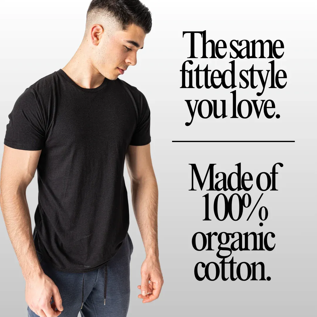 The Essential Gym Tee - 100% Organic Cotton - 3 Pack 9