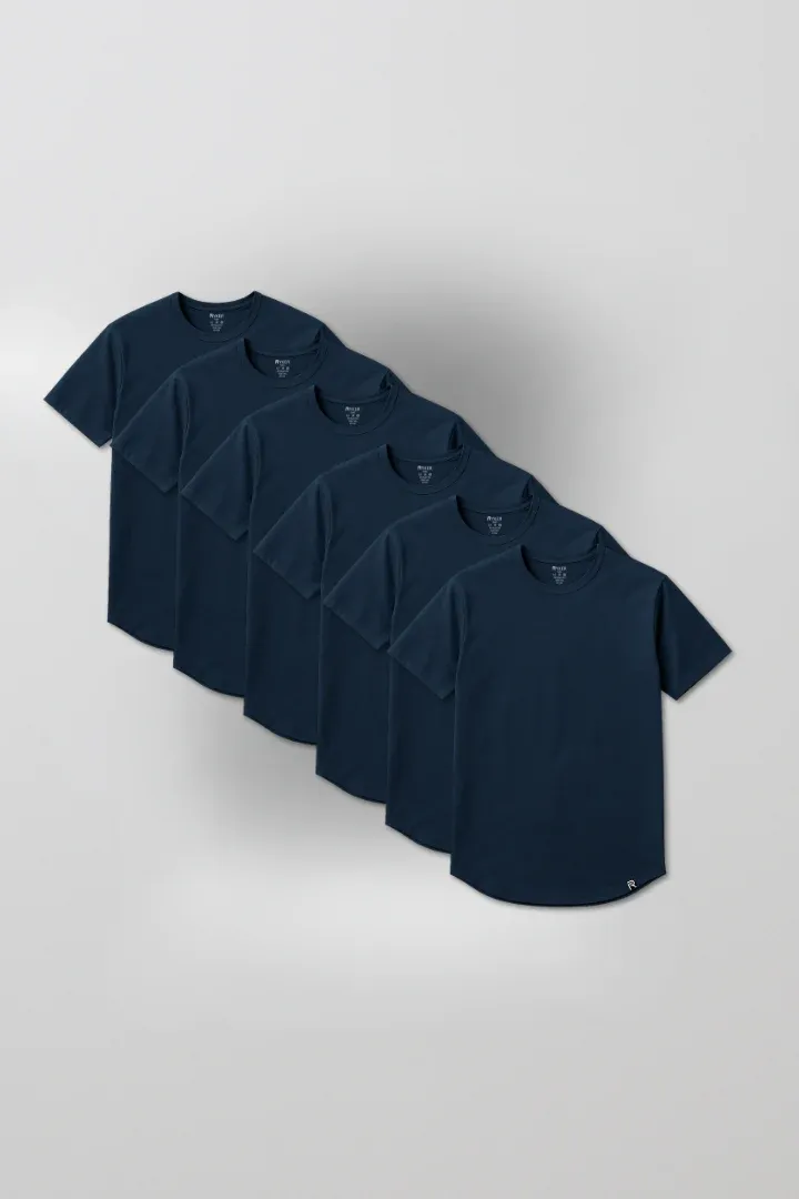 The Essential Gym Tee - 100% Organic Cotton - 6 Pack 2