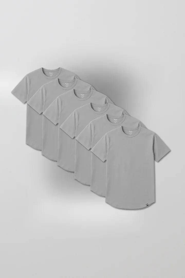 The Essential Gym Tee - 100% Organic Cotton - 6 Pack 3