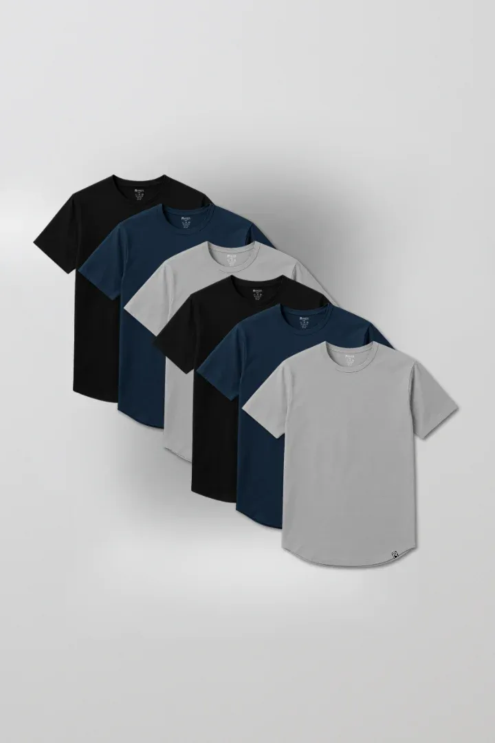 The Essential Gym Tee - 100% Organic Cotton - 6 Pack 4