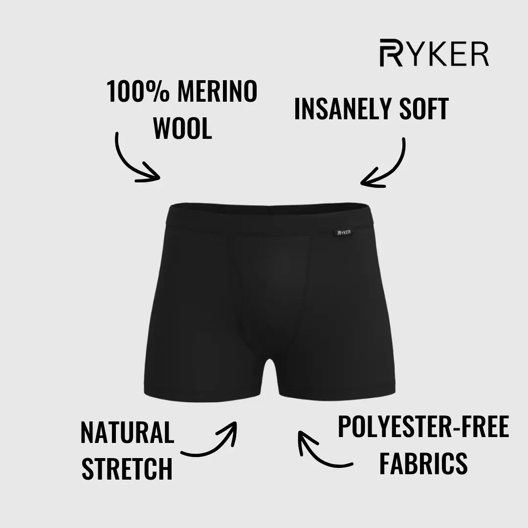 The Titan 100% Merino Wool Boxer Brief - 8 Pack 3