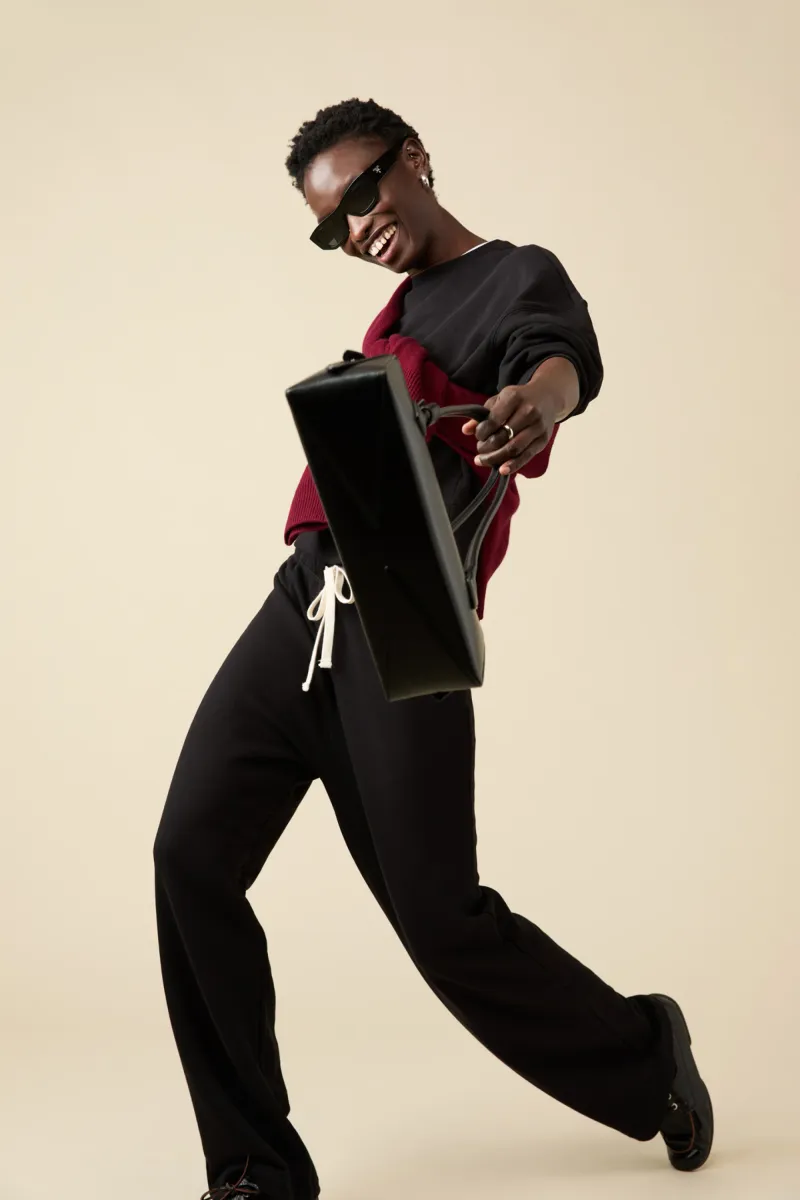 The Everyday Sweatpant in Black 6