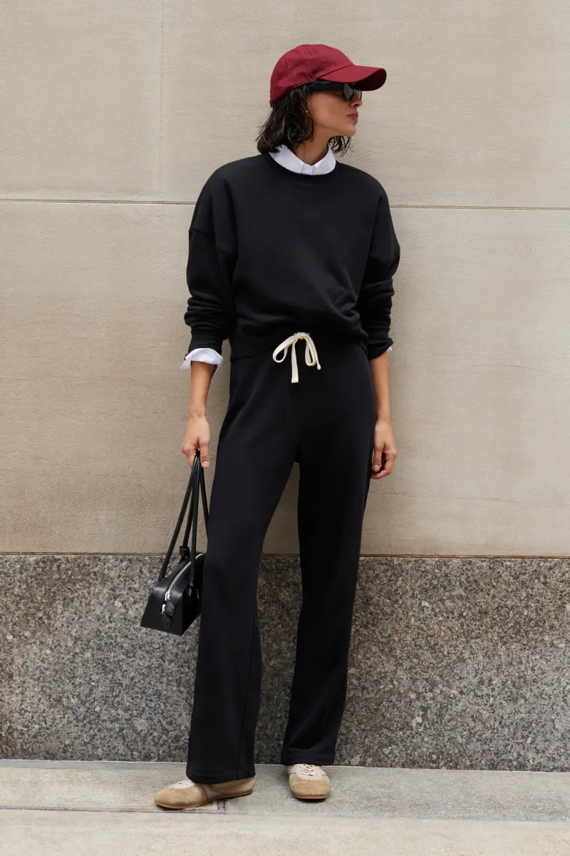 The Everyday Sweatshirt in Black 6