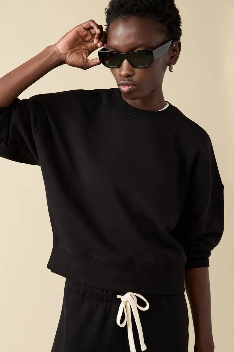 The Everyday Sweatshirt in Black
