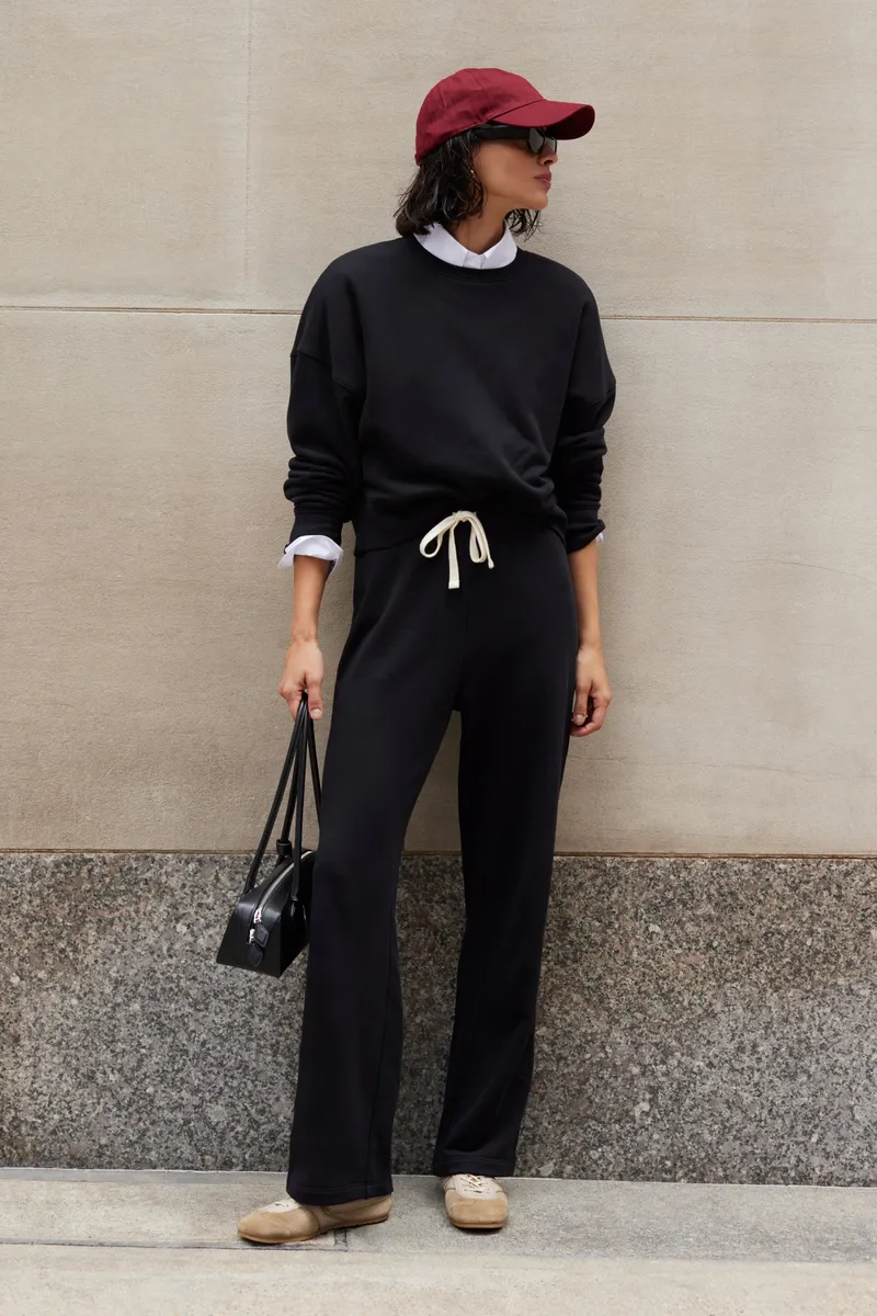 The Everyday Sweatshirt in Black 6
