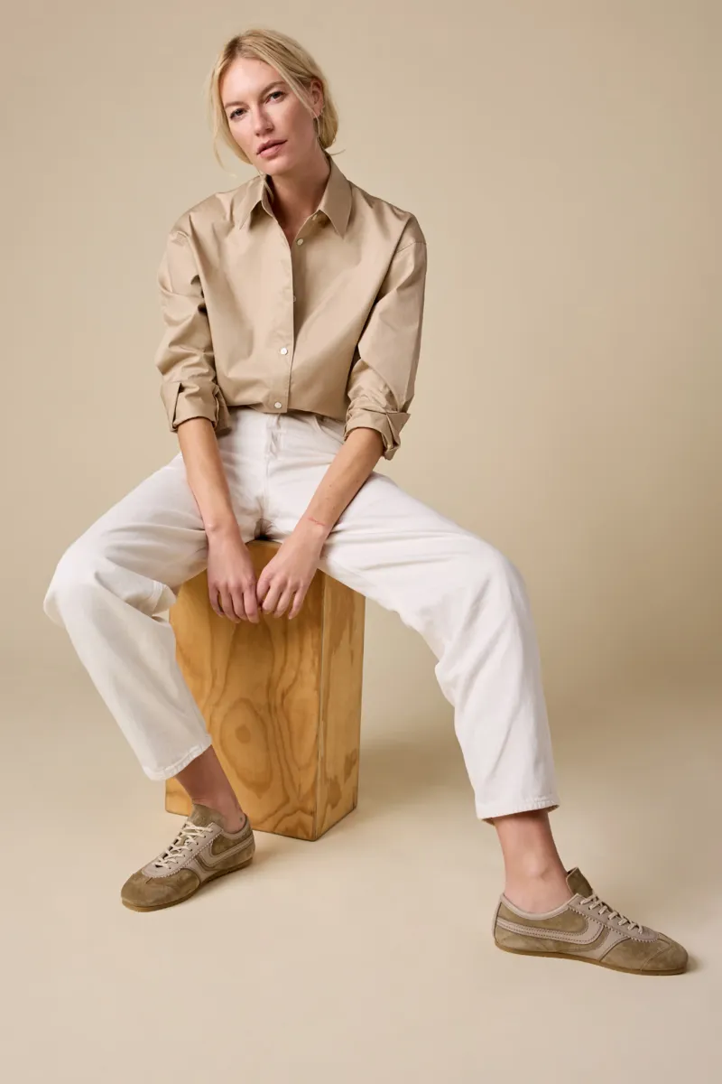 The Everything Shirt in Fawn 2