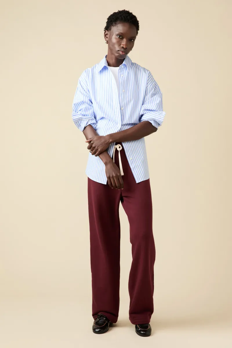 The Everything Shirt in French Blue Stripe 3