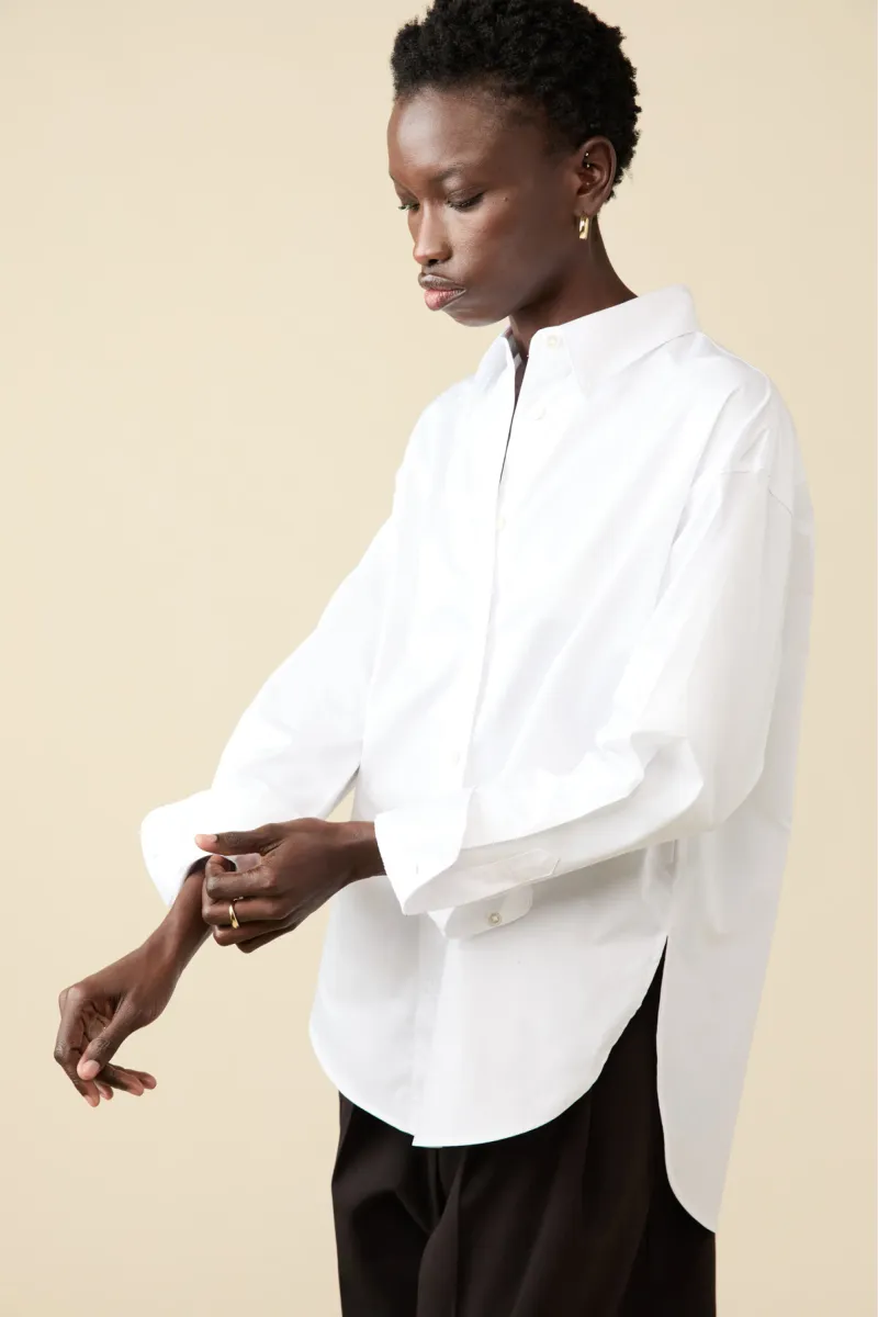 The Everything Shirt in White 6