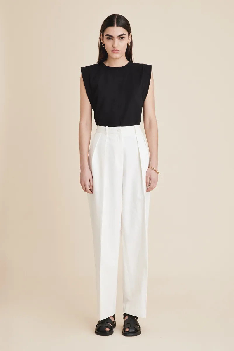 The Gimme That Shoulder Tee in Black 3