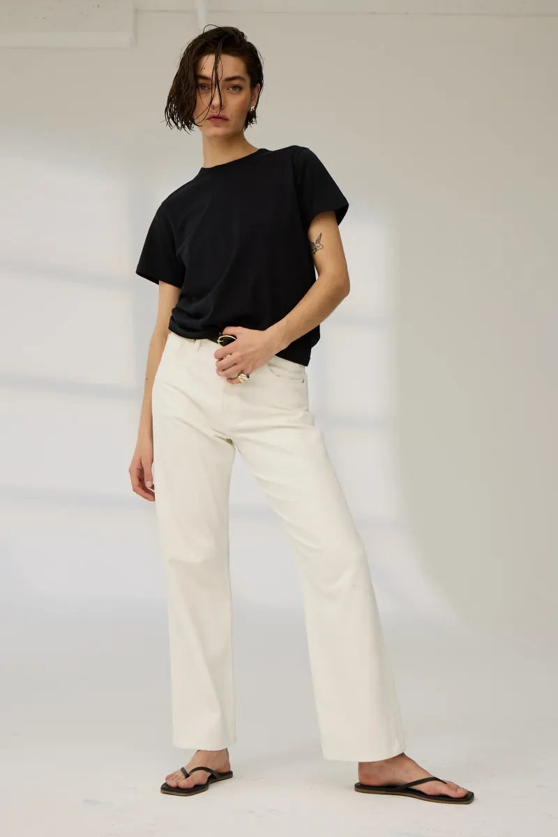 The Iconically Soft Perfect Tee in Black 3