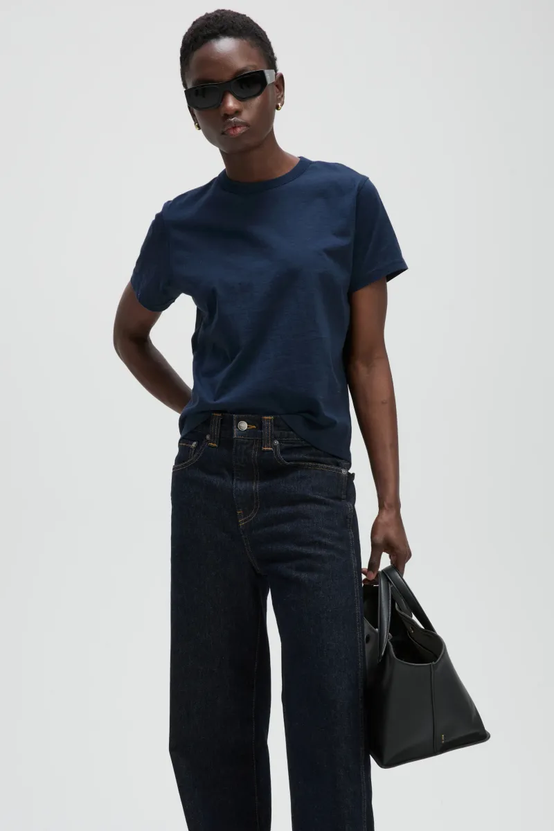 The Iconically Soft Perfect Tee In Navy 3