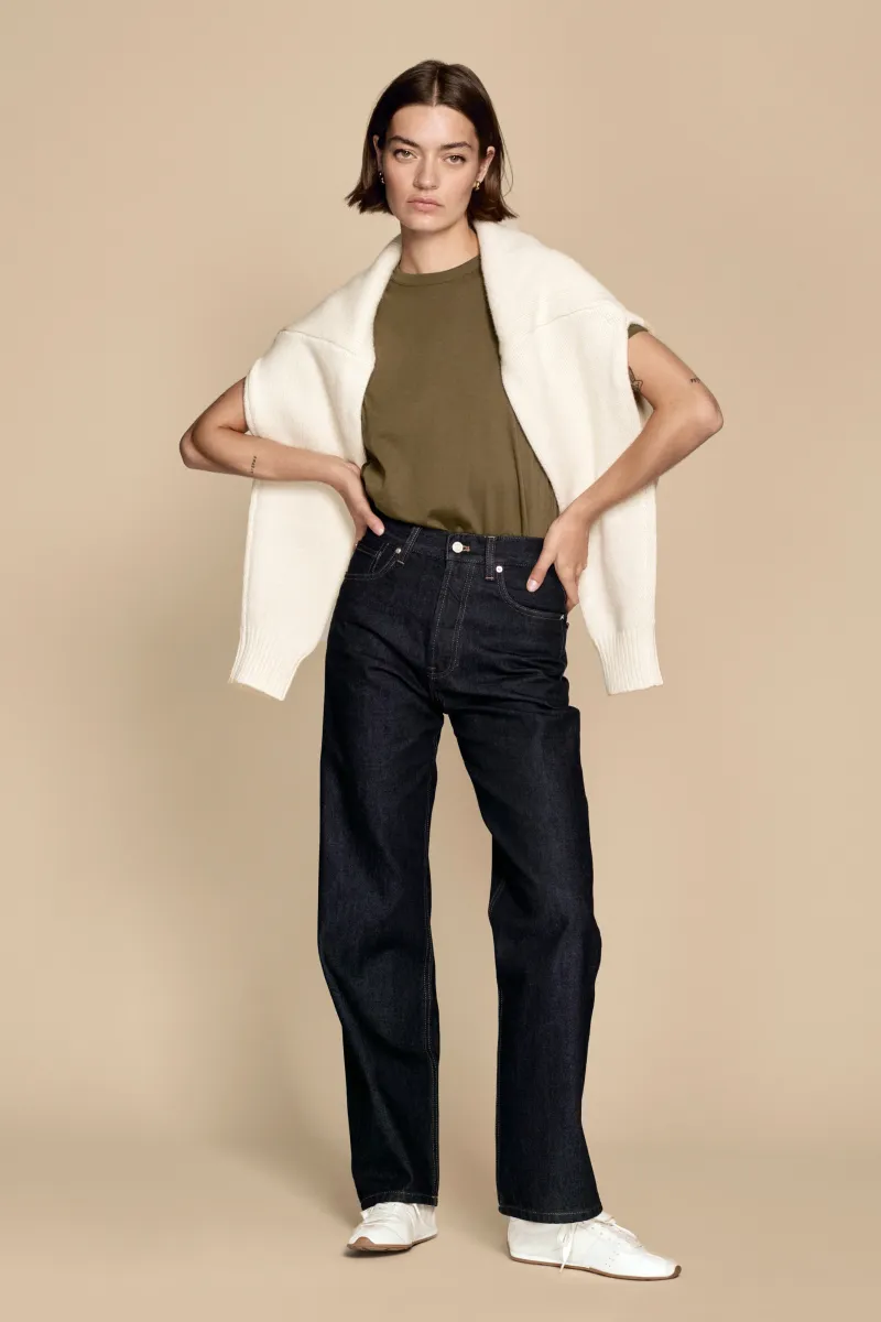 The Iconically Soft Perfect Tee in Olive 6