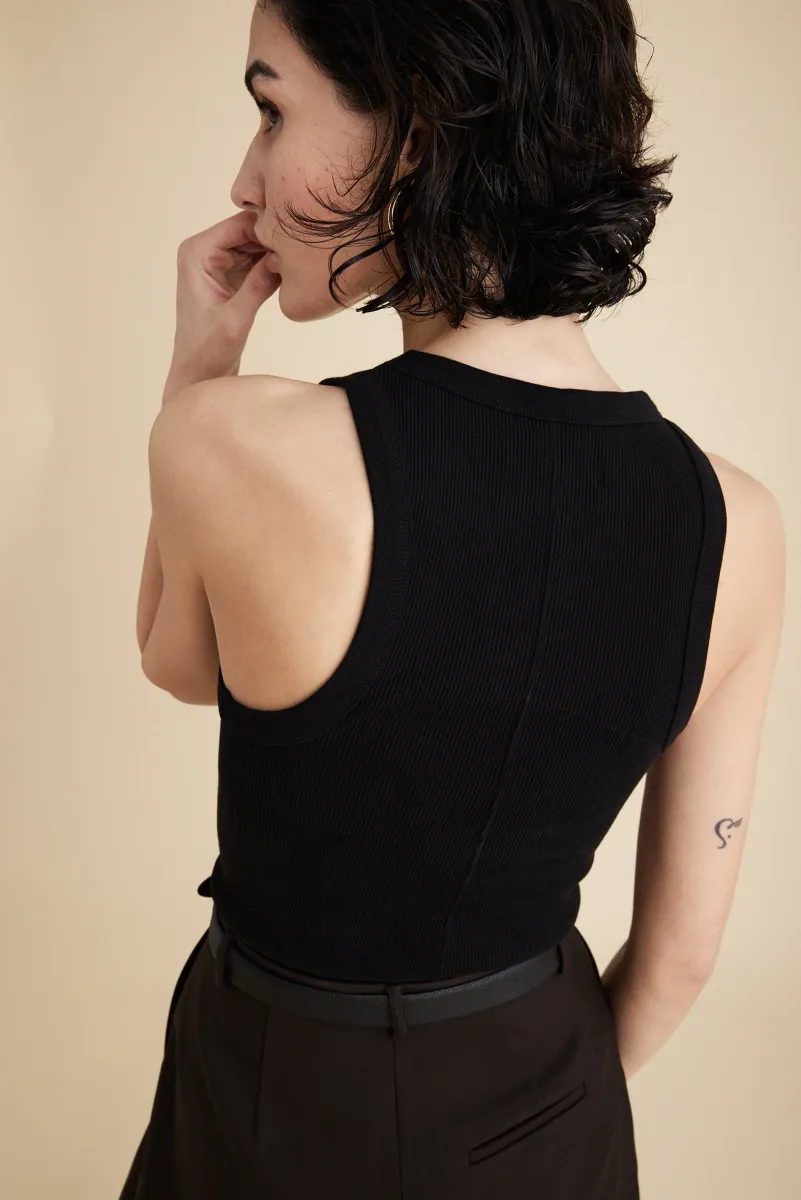 The Not So Basic Tank in Black 5